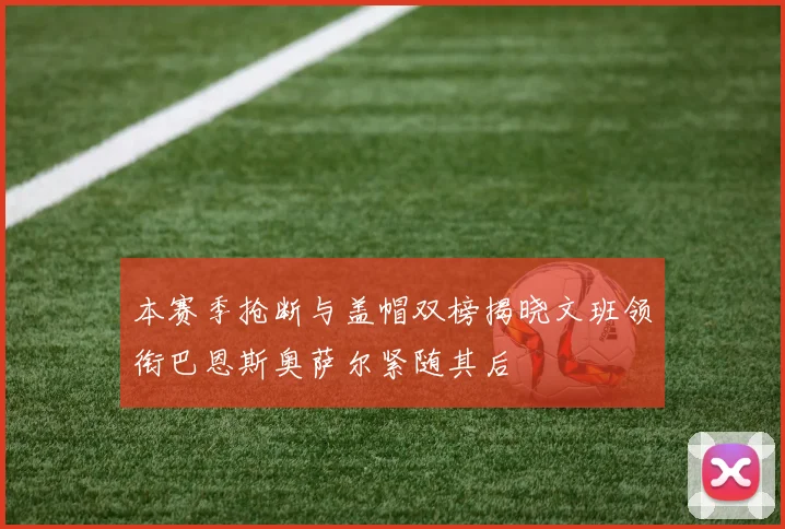 本赛季抢断与盖帽双榜揭晓文班领衔巴恩斯奥萨尔紧随其后